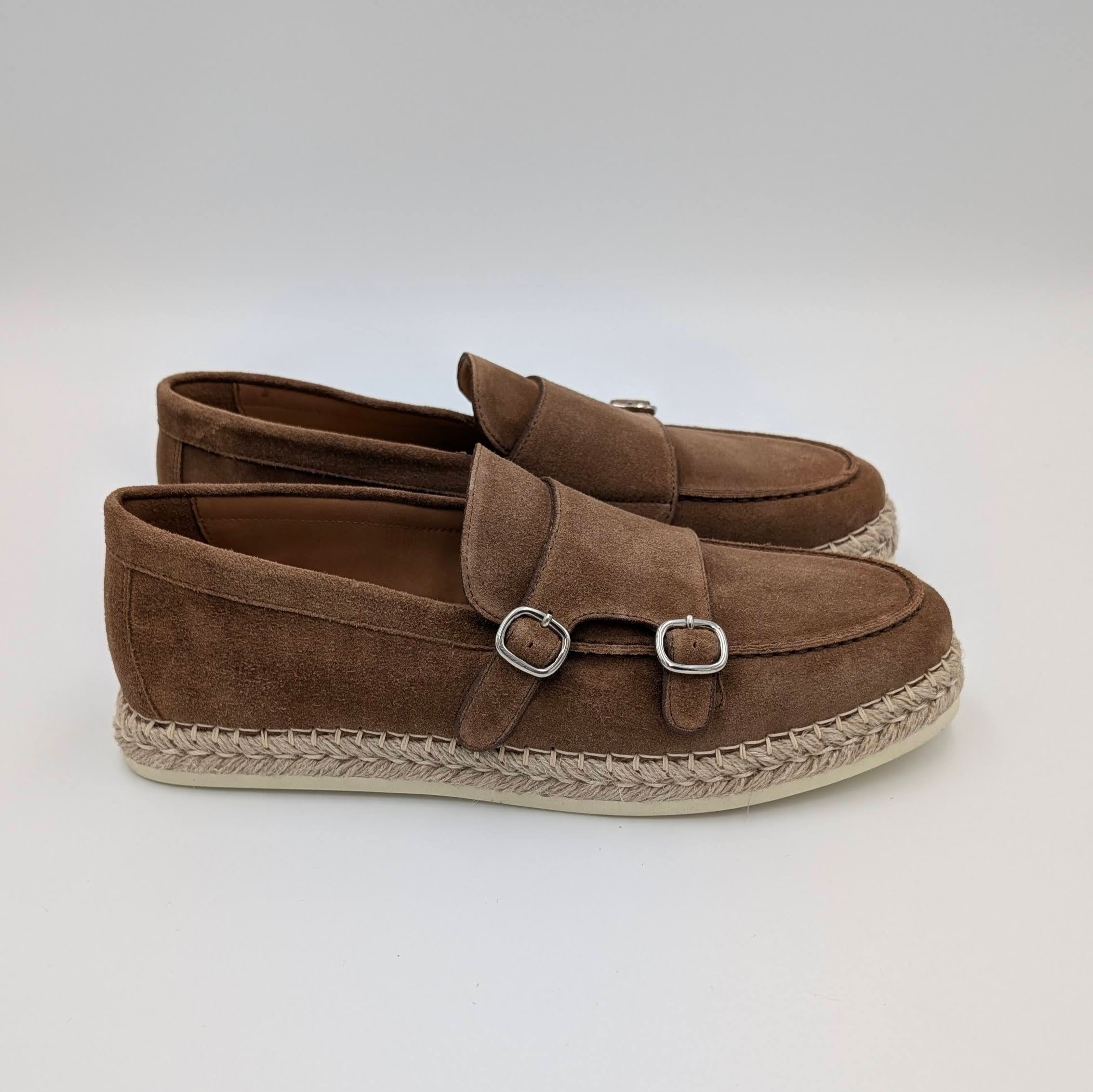 Raffia Loafer Monk Rovere
