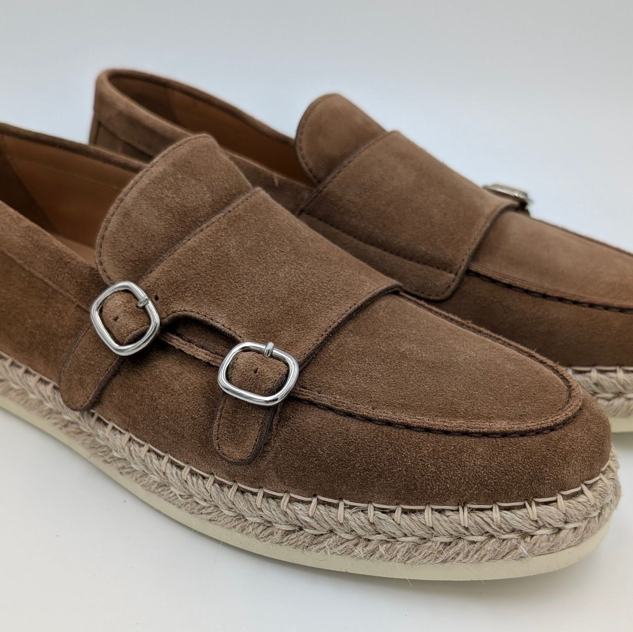 Raffia Loafer Monk Rovere