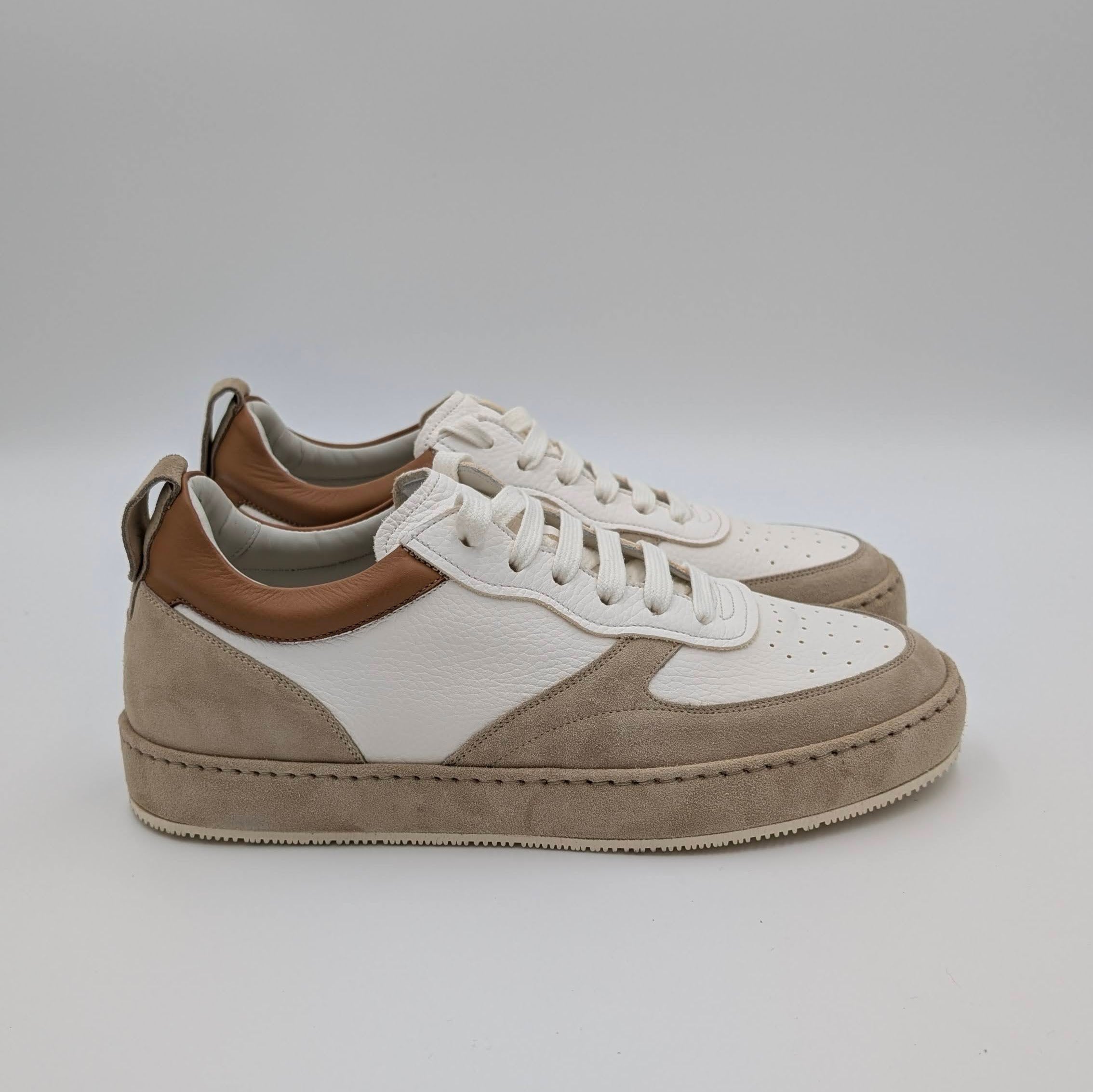 Leather Sneaker Chicago Sand
