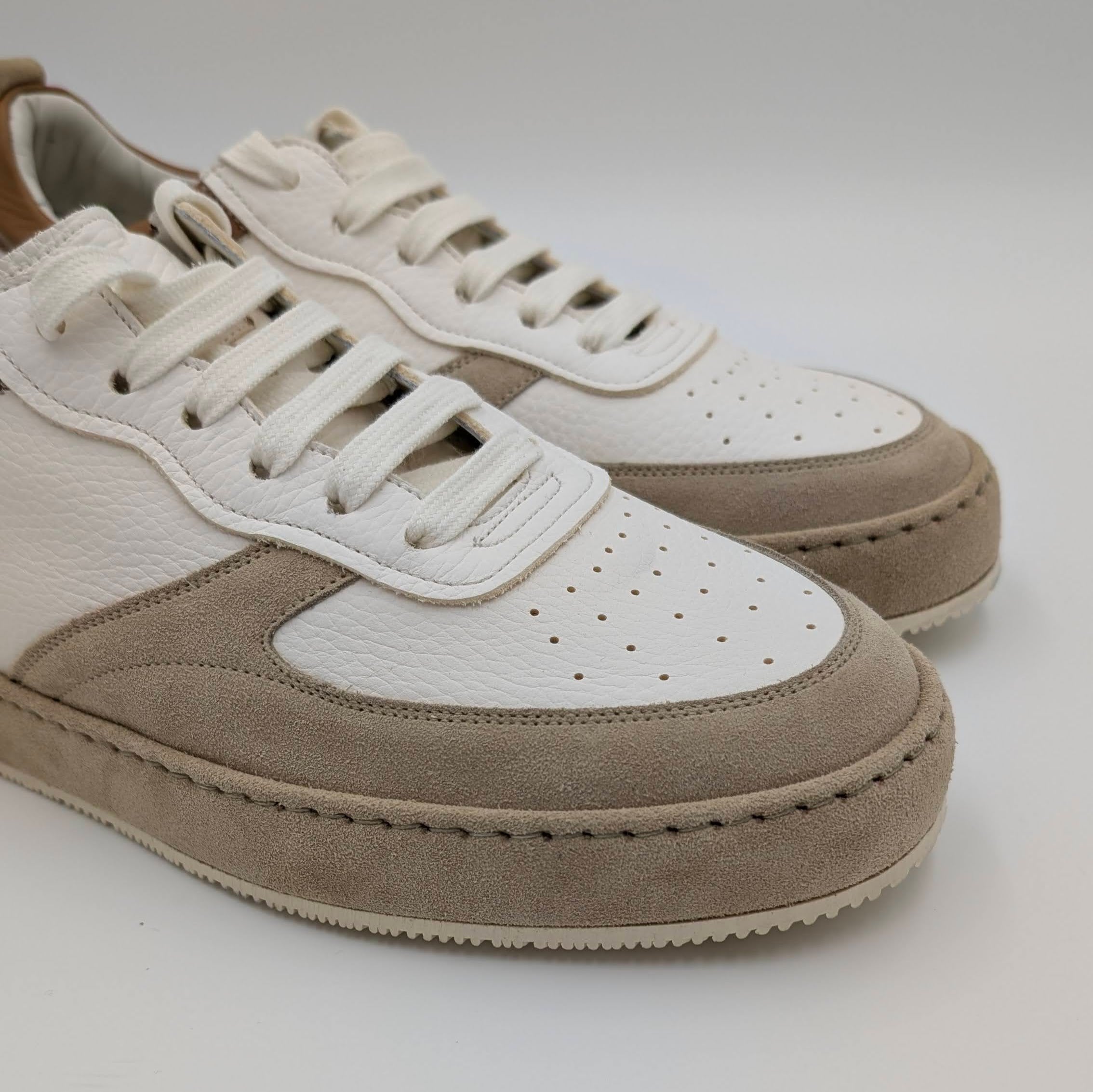 Leather Sneaker Chicago Sand