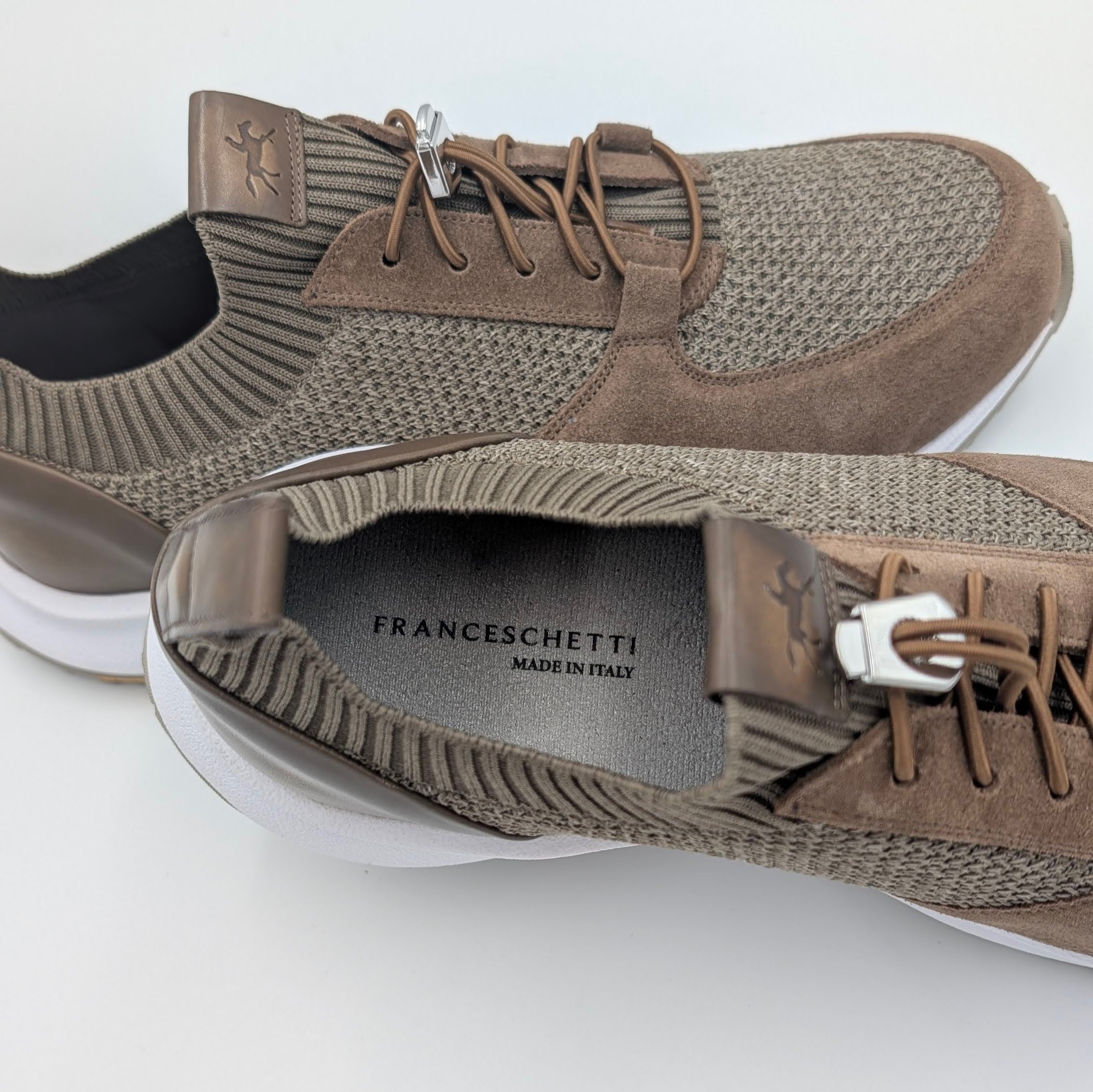 Knitted Sneaker Boston Tobacco
