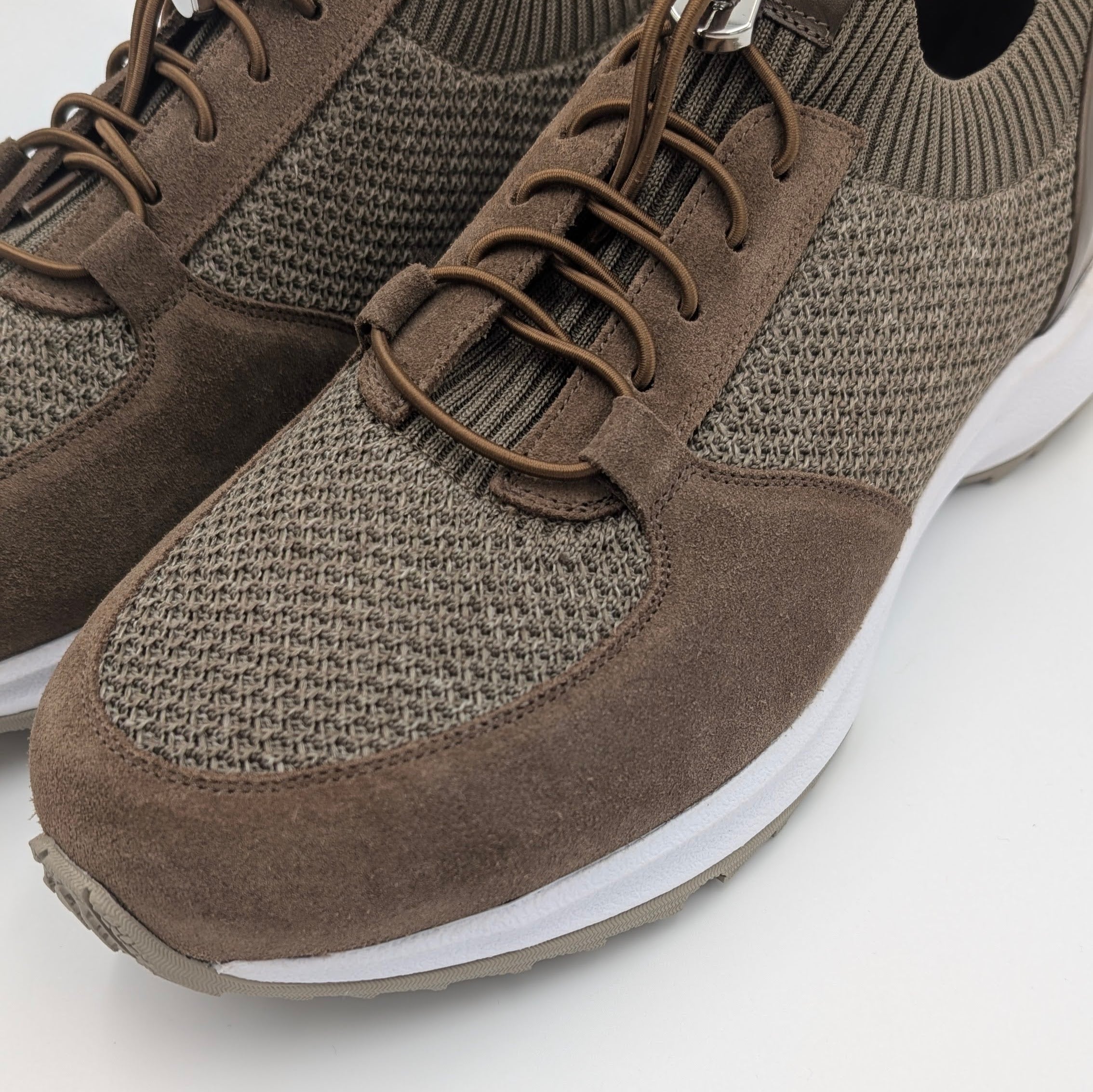 Knitted Sneaker Boston Tobacco