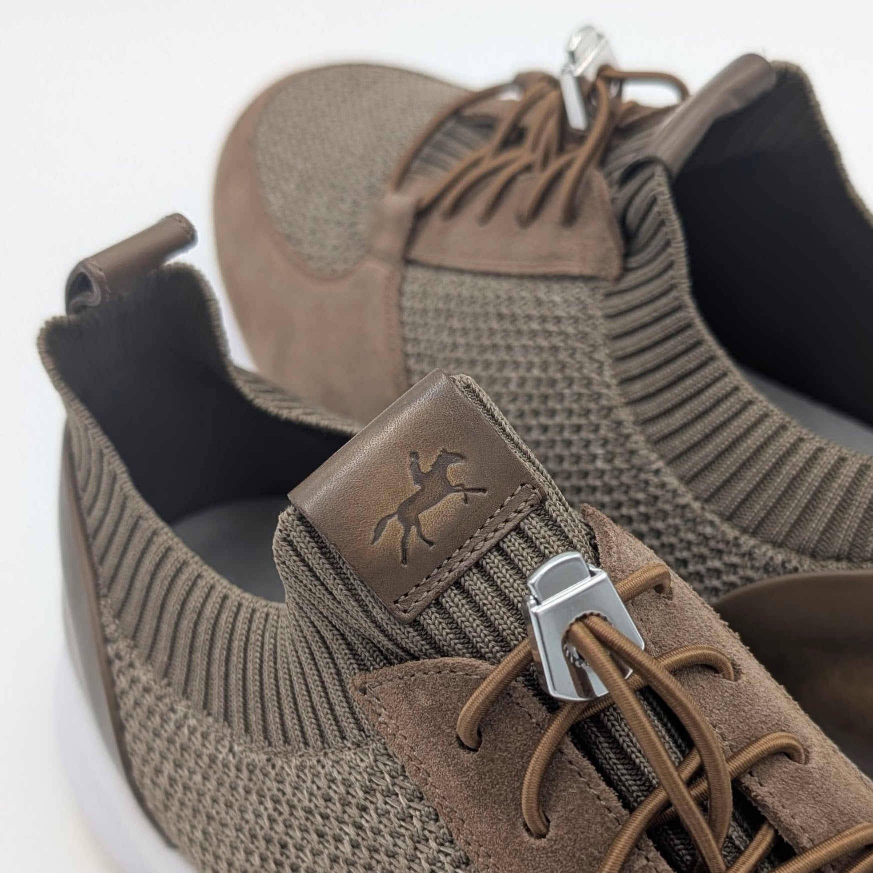 Knitted Sneaker Boston Tobacco