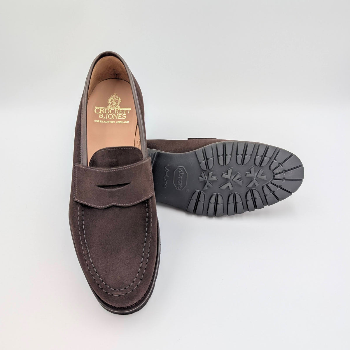 Boston 2 Dark Oak Suede