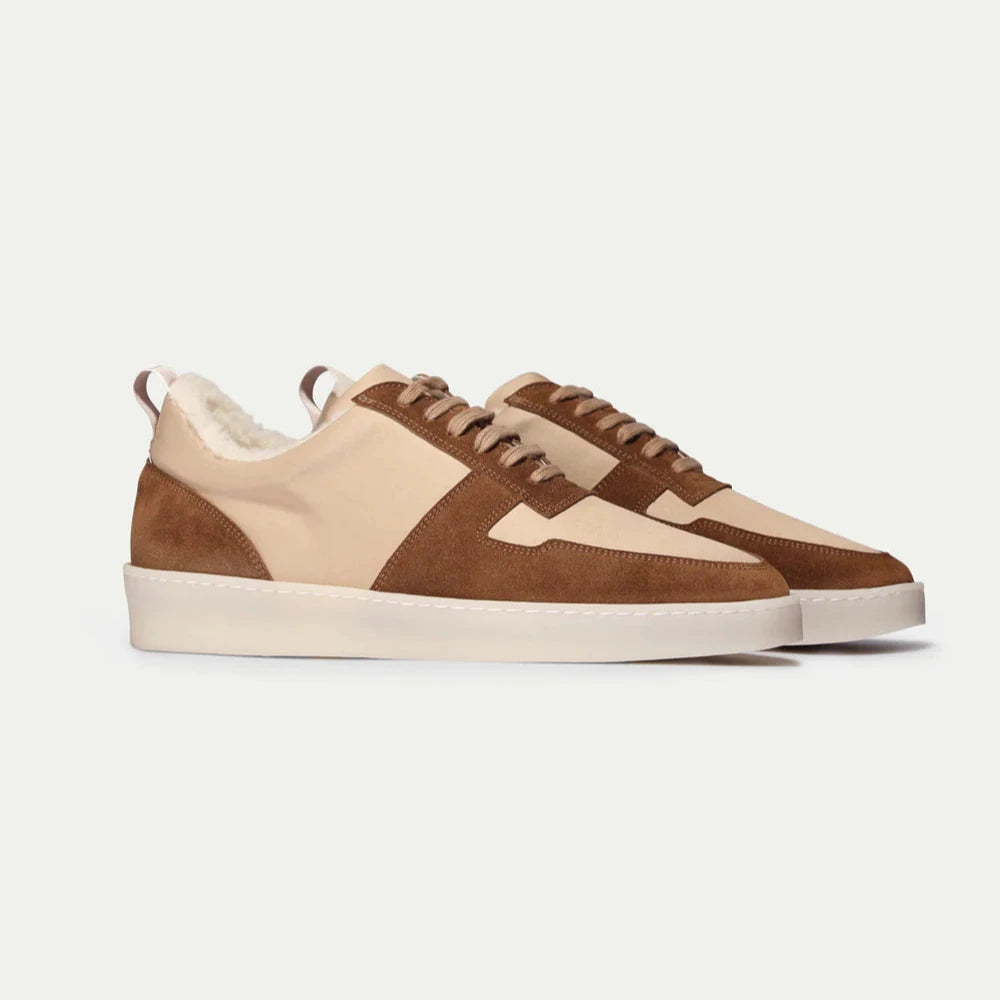 Aurelien Bayside Shearling Sneaker Beige beige