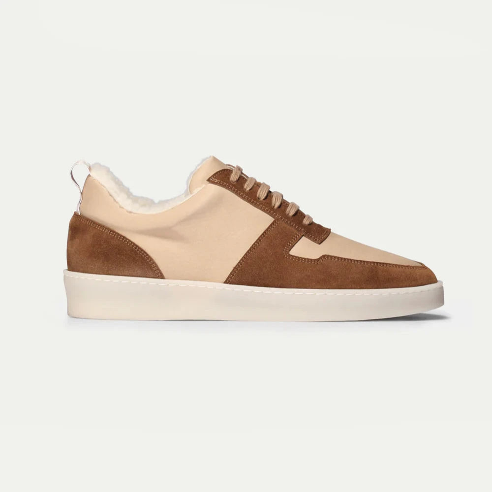 Aurelien Bayside Shearling Sneaker Beige beige