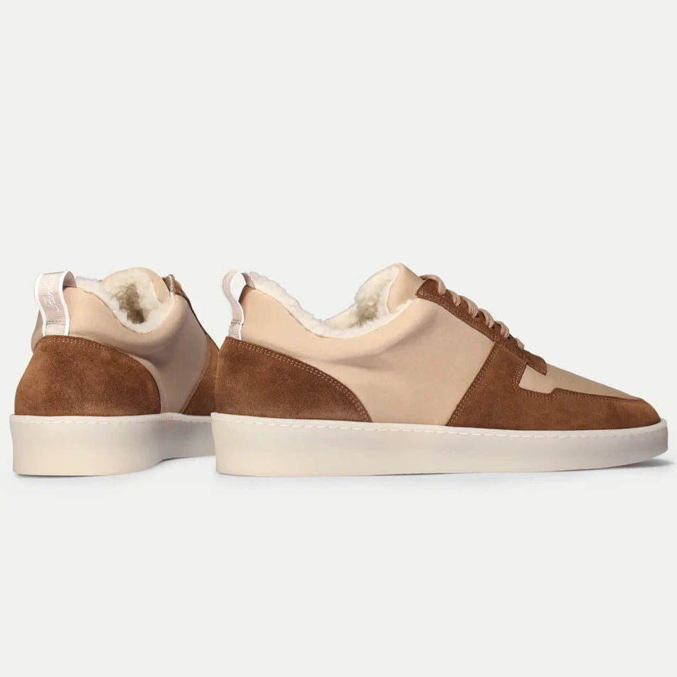 Aurelien Bayside Shearling Sneaker Beige beige