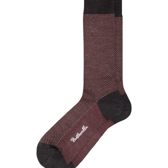 Sock Birdseye Blenheim Merino Chocolate