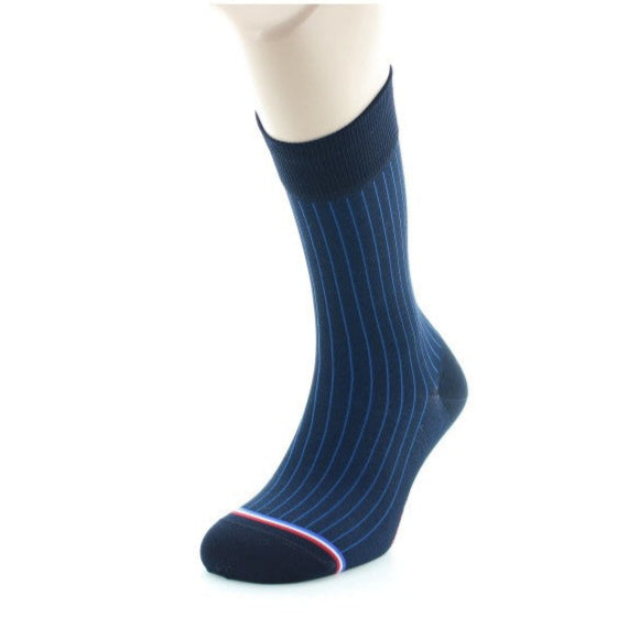 Shadow Sock Fil d'Ecosse Superieur Navy