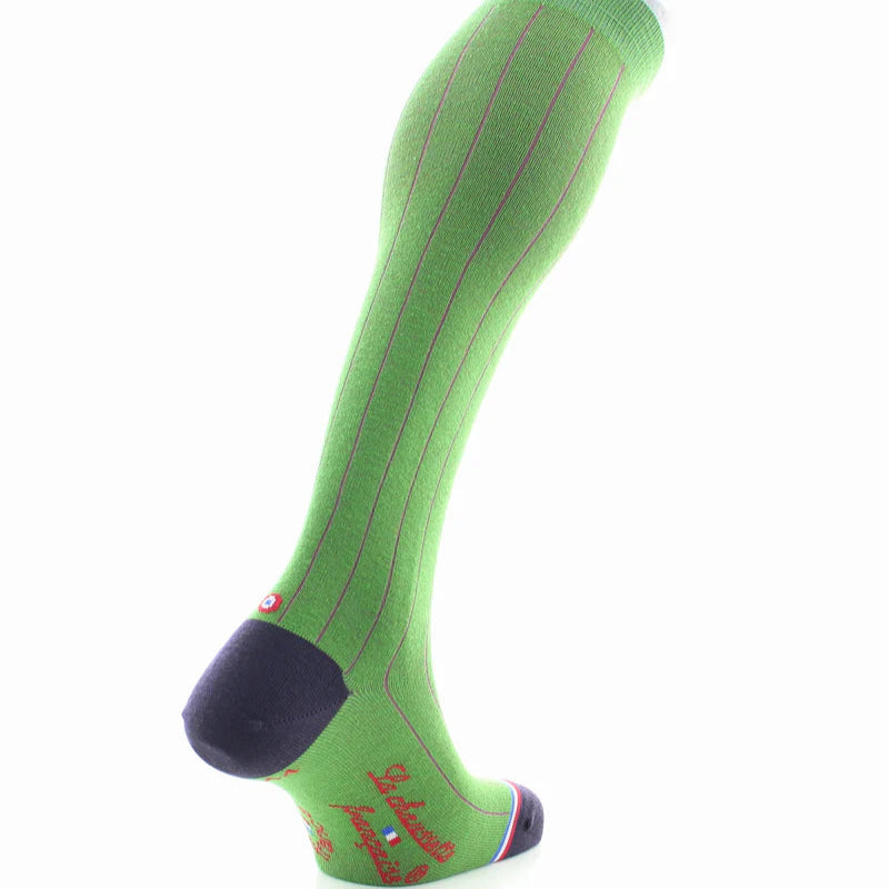 Long Sock Wool/Cashmere Fresh Green