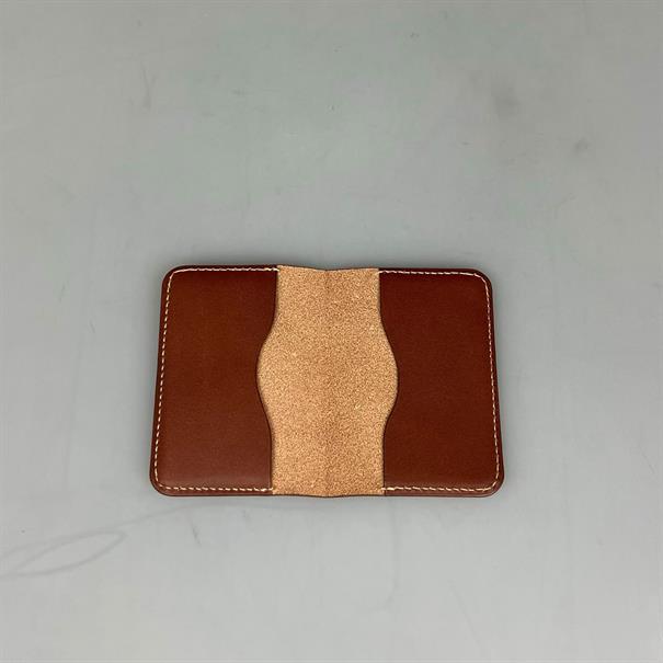 Foldable Veg Tan Creditcard Holder