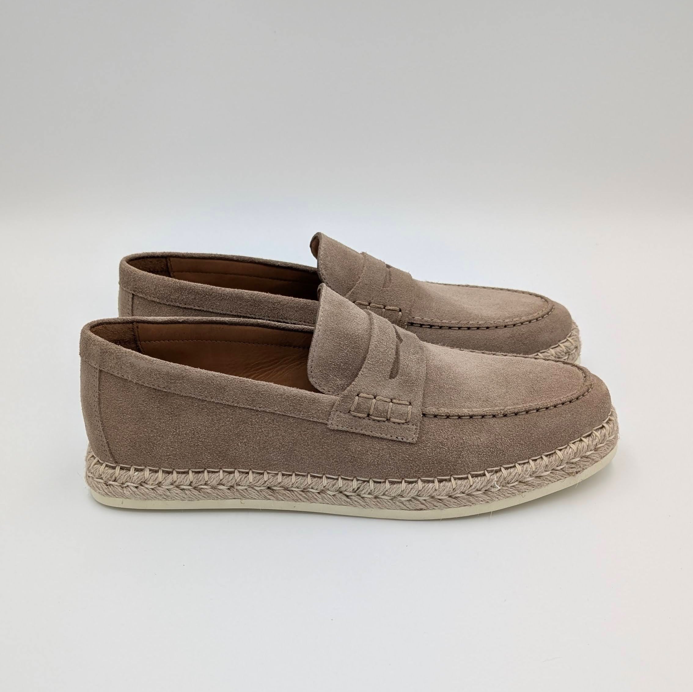 Raffia Loafer Penny Sand