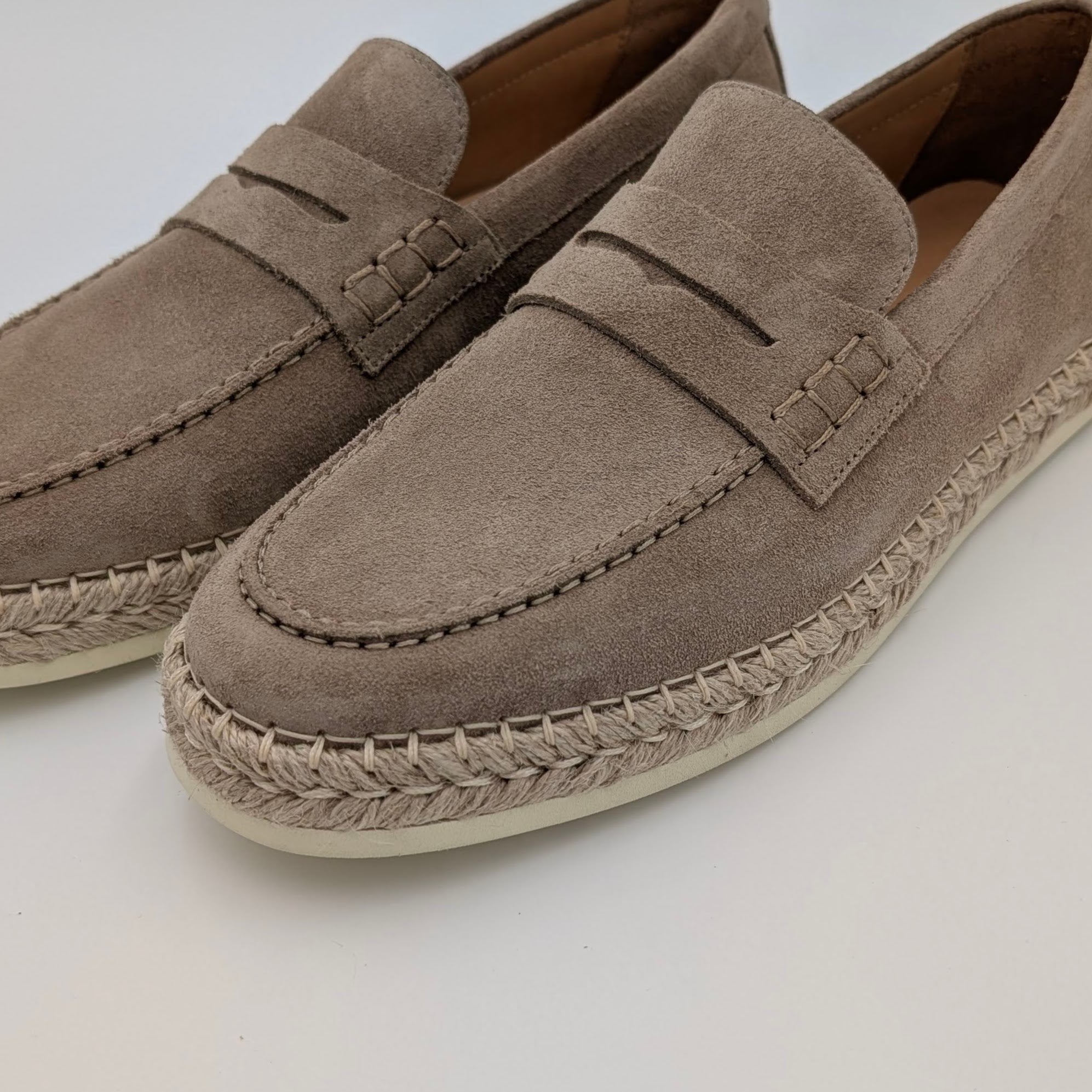 Raffia Loafer Penny Sand