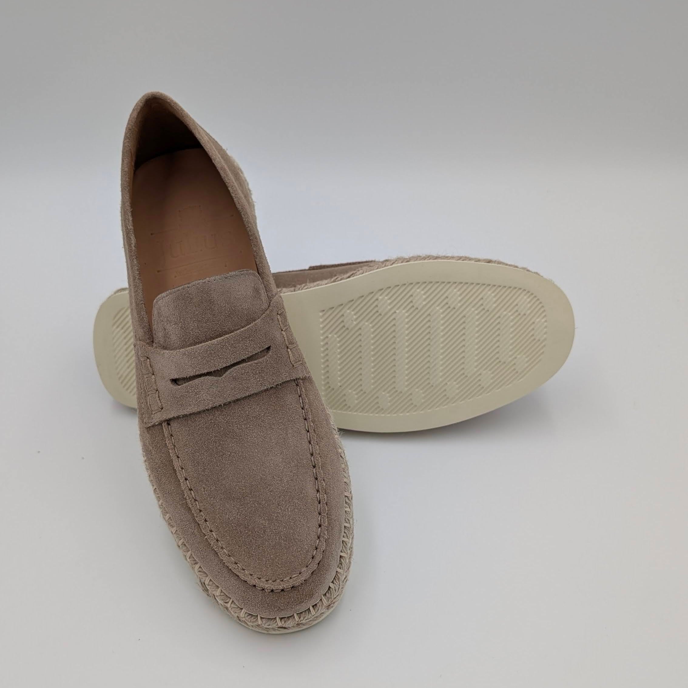 Raffia Loafer Penny Sand